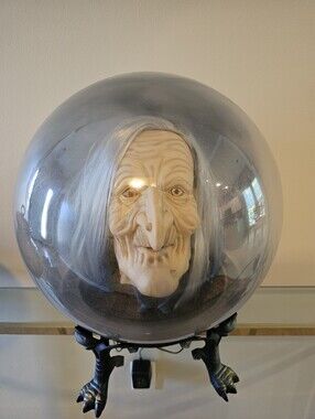 Halloween Gemmy Spirit Ball Witch Animation, Sound, Light, Motion